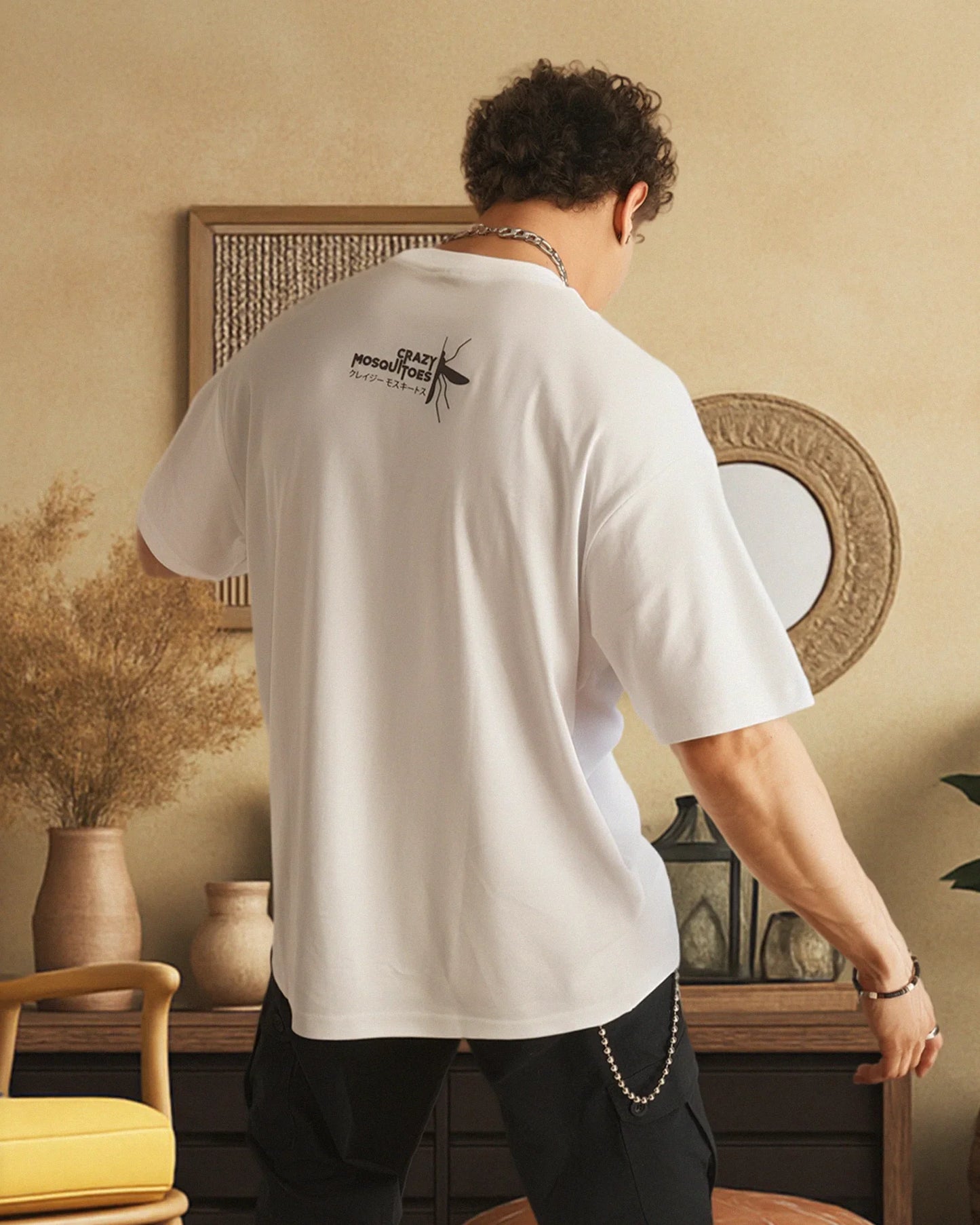 Pixel Mos Tee White