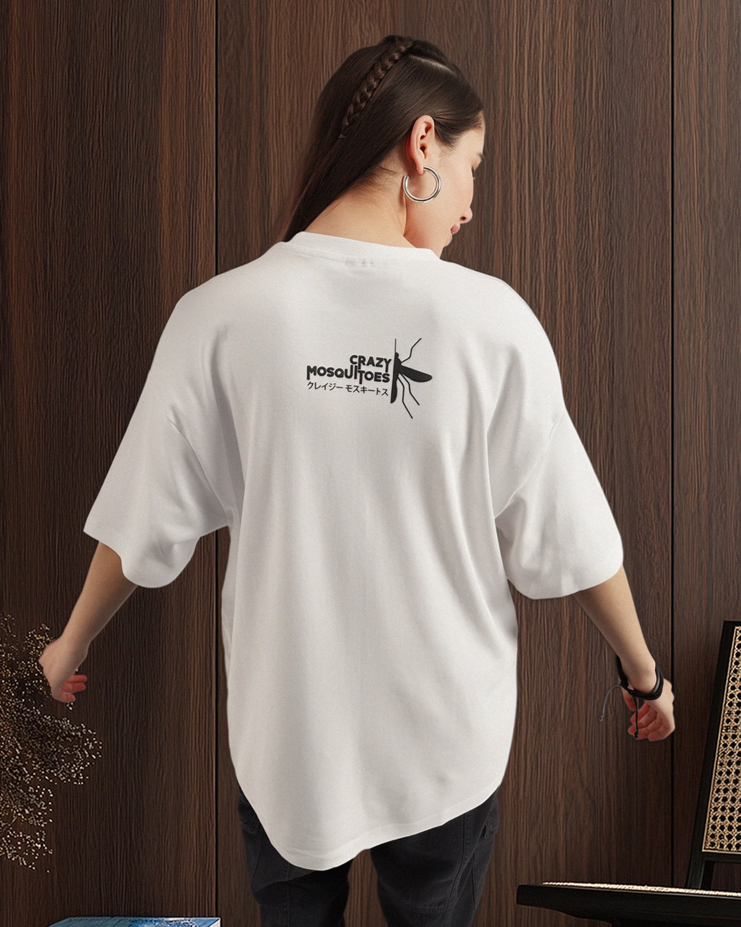 Pixel Mos Tee - White