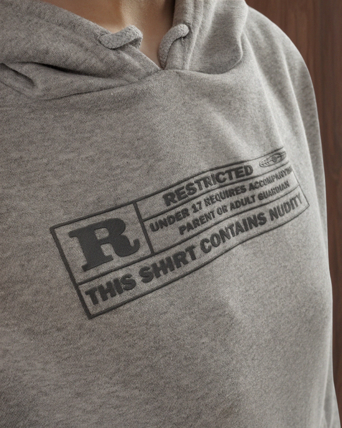 Worldwide Long Hoodie - Grey