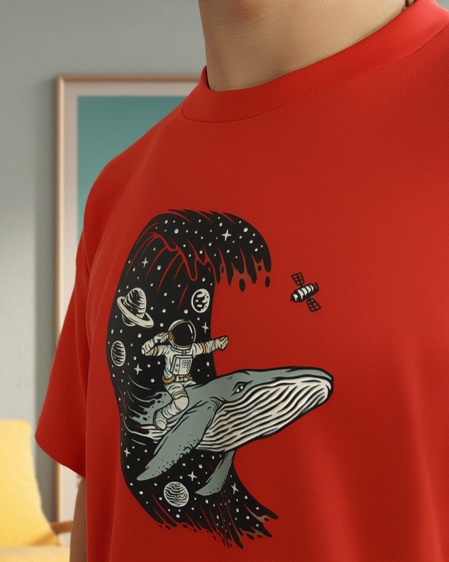 Surfer Tee Red