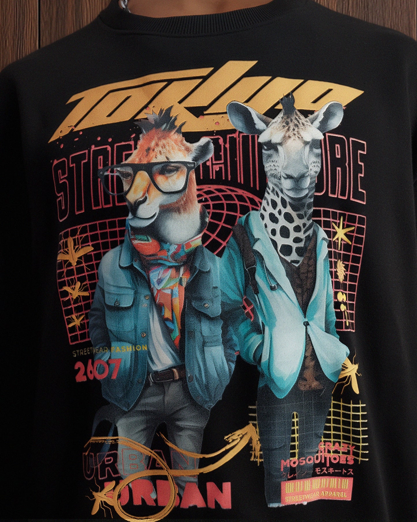 Tokyo Graphic Sweat Black