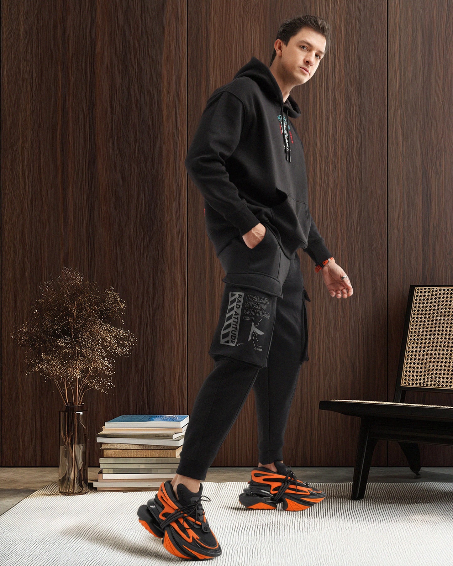 Bad Attitude Jogger Black