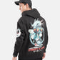 Dragon Regular Fleece Hoodie in Black - Crazy Mosquitoes