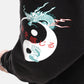 Dragon Regular Fleece Hoodie in Black - Crazy Mosquitoes