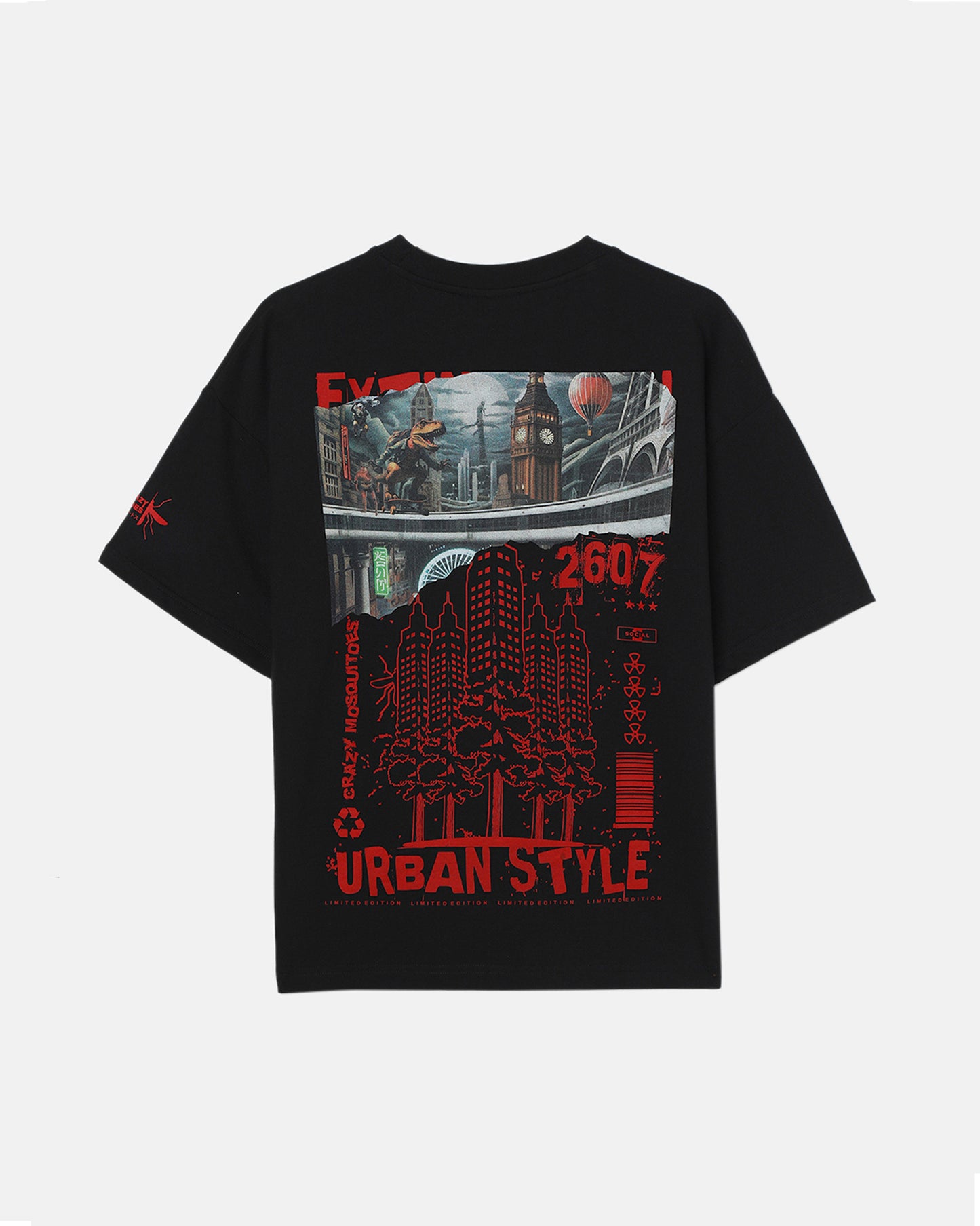 Extinction Tee Black
