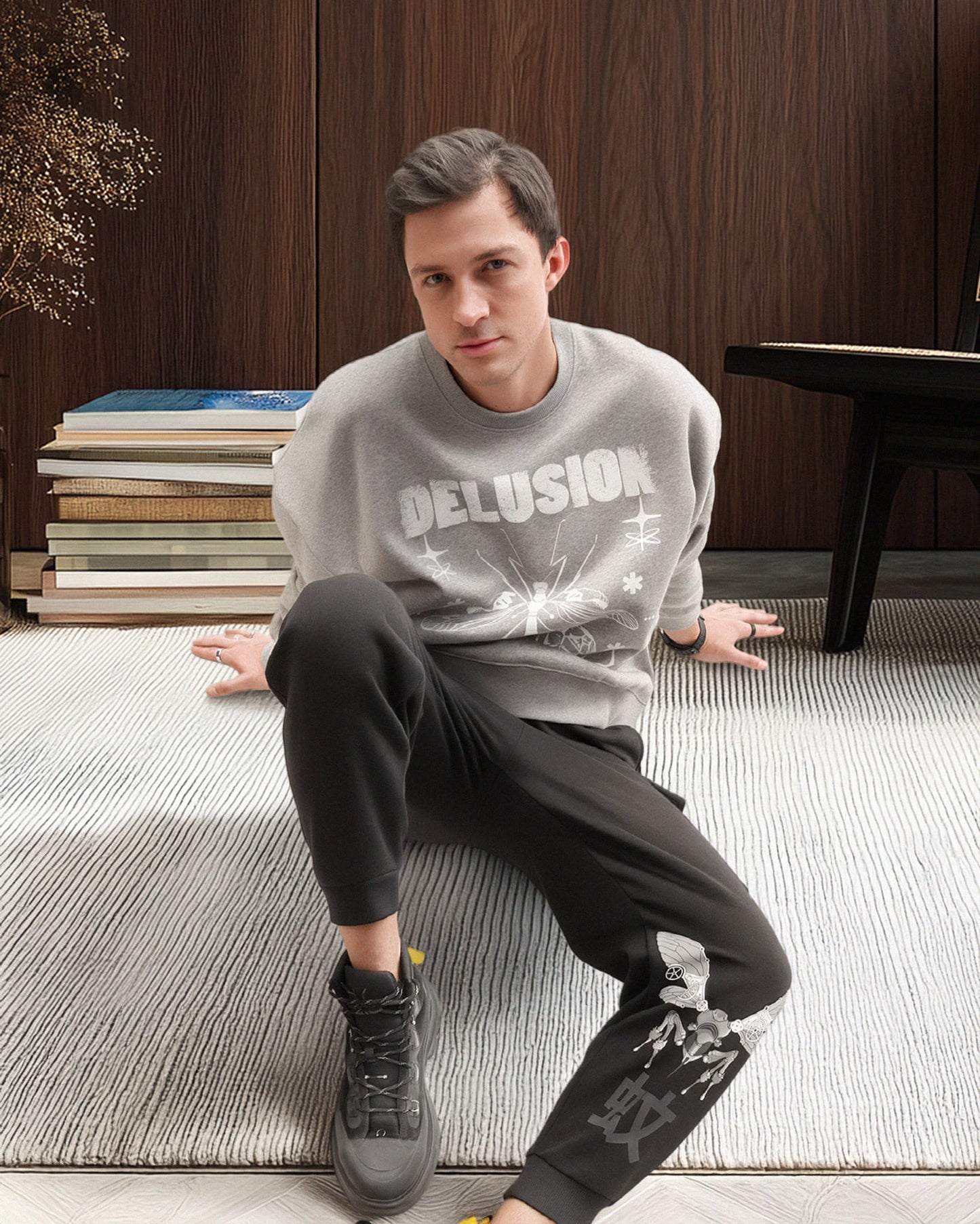 Steam Punk Jogger Black