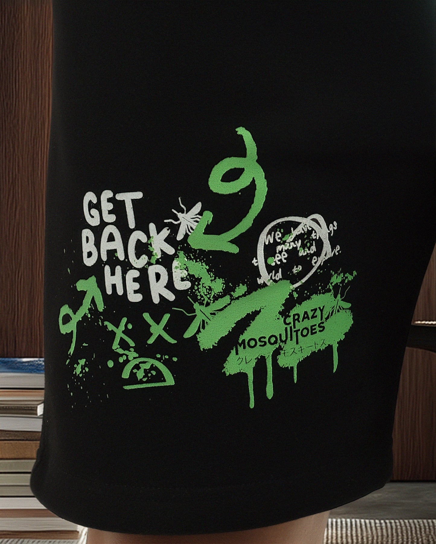 Three Pocket Shorts Black